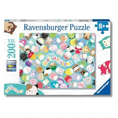 Imagen de Ravensburger Puzzle Squishmallows, 200 Piezas XXL, Edad Recomendada 8+ Años