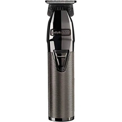 Imagen de BaByliss Pro Super motor Recortadora profesional de esqueleto, uso con cable/inalámbrico, batería litio recargable larga duración, potente, hoja acero precisa, plateado/negro