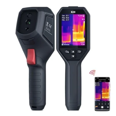 Imagen de HIKMICRO B20 cámara térmica de resolución IR 256 x 192 con visual 2 MP WiFi, 25 Hz, pantalla LCD 3,2&quot;, termográfica medición completa, IP54, rango 4 1022 F