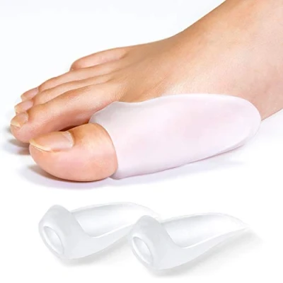 Imagen de Promifun Gel Bunion Protector Shield, 10 Pack of Pads and Cushions, Guard for Big Toe, Relieve Foot Pain from Friction, Rubbing Pressure