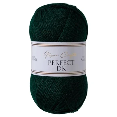 Imagen de Utopia Crafts DK Hilo doble para tejer, 100 g (verde azulado oscuro)