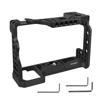 Imagen de FUGASUN Estuche para Cámara A7II A9 A7III A73 A7RIII A7R3 A7MIII Sony A7M3 Rig Calzado frío