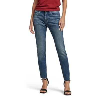 Imagen de G STAR RAW Jeans 3301 Skinny Ankle para Mujer, Azul (Faded Cascade D21291 C051 C606), 28W / 32L