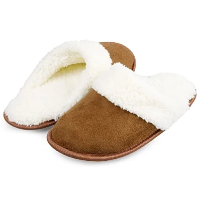 Imagen de riemot Zapatillas de estar por casa unisex felpa suave, Estilo 4, 38/39 EU