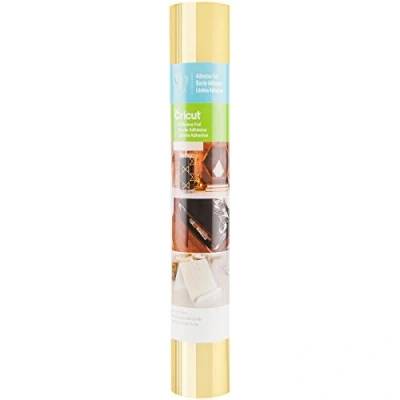 Imagen de Cricut Foil, Foils 30,5 x 121,9 cm Bande adhésive pour métal, Aluminium, doré métallique, Metallic Gold, Papel de Aluminio, Multicolour, One Size