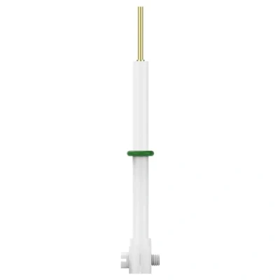 Imagen de stonylab PTFE Platino Soporte de Electrodo, Clip Electrodo Reemplazable Multiusos con Hoja 10 * 10mm y Cuerpo