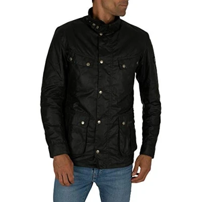 Imagen de Barbour International Duke Waxed Jacket Sage (S)