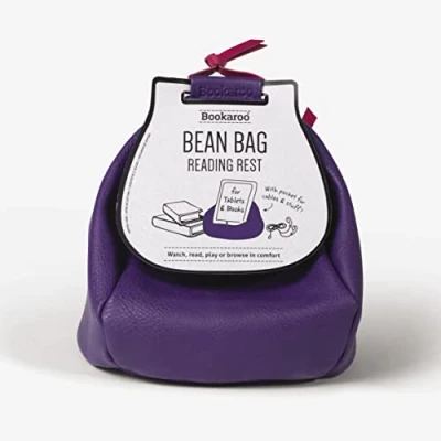 Imagen de IF Bookaroo Puf para lectura, color morado