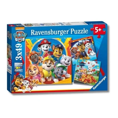 Imagen de Ravensburger Puzzle: Patrulla Canina, Puzzle 5 Años o Más, Puzzles Niños Años, Rompecabezas Niños, Puzzle, Regalo Niño Jigsaw, Paw Patrol, 3x49 Piezas, 21x21cm