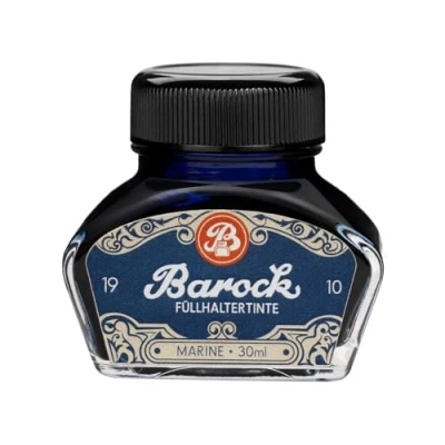 Imagen de Barock 1910 Tinta para pluma estilográfica (30 ml), color azul marino