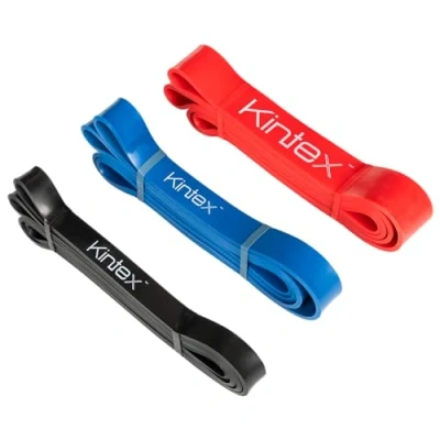Imagen de Kintex Banda de Resistencia, Varias Fuerzas, expansor, Fitness, Entrenamiento Muscular, Entrenamiento, 208cm (Negro)