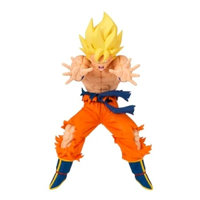Imagen de Figura Sherwood Dragon Ball Z Goku Super Saiyan (Vs Cooler) Match Makers, 14 cm