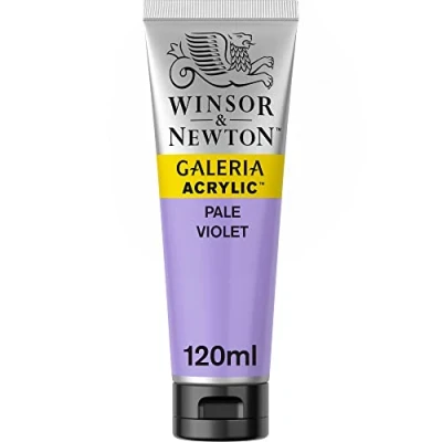 Imagen de Winsor &amp; Newton Pintura Acrílica , 120 ml, Morado (Pale Violet)
