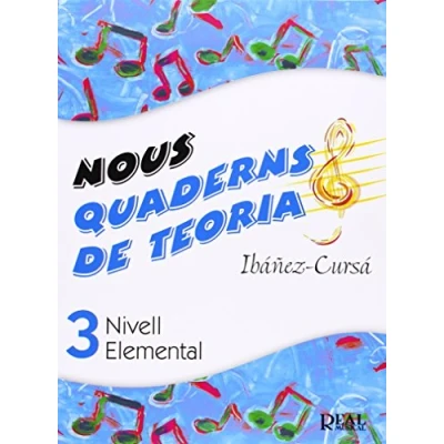 Imagen de Nous Quaderns de Teoria, Vol.3 Nivell Elemental (RM Teoria la musica)