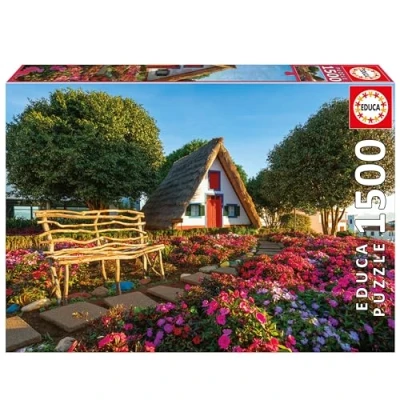 Imagen de Educa Santana, Madeira Puzzle de 1500 Piezas para Adultos. Medidas: 85 x 60 cm. Incluye Cola Fix Puzzle. A Partir 14 años (19938)