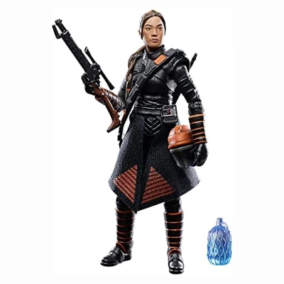 Imagen de Star Wars Hasbro colección Vintage Juguete de Fennec Shand a Escala 9,5 cm The Book of Boba Fett Figura acción Edad: 4+ (F4471)