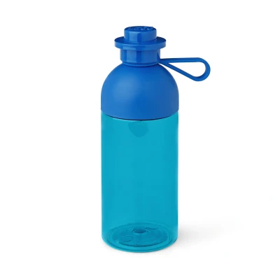 Imagen de Room Copenhagen 40420002 Lego, Botella de Agua Transparente, 500 ml, Apta para Hielo, Azul, Small