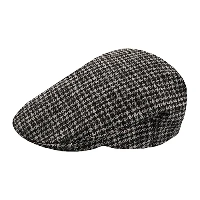 Imagen de TOSKATOK® Gorras planas de tweed para hombre, Cuadros beige, L/XL