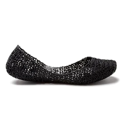 Imagen de melissa Campana Papel VII, Bailarinas con Punta Cerrada Mujer, Negro Brillante 52682, 37 EU