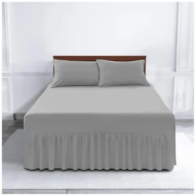 Imagen de Gaveno cavalia de percal polialgodón percal, Plateado, 35.5 x 7 4.5 cm