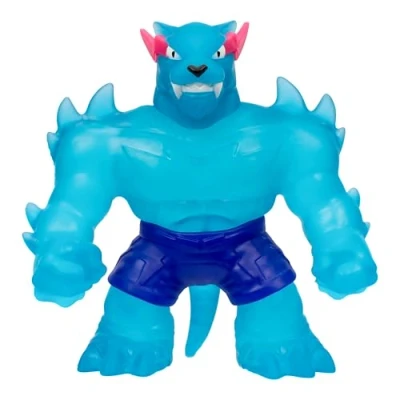 Imagen de MrBeast Lab Figura elástica de Heroes of Goo JIT Zu, Pantera icónica Flexible, Multicolor (Moose Toys 24737)