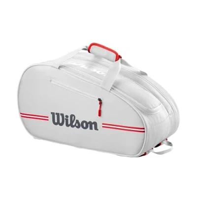 Imagen de WILSON TEAM Padel Bag Off White (Paletero)