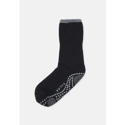 Imagen de FALKE Cuddle Pads W Hp algodón lana puños en la suela 1 par, Calcetines para casa Mujer, Negro Black 3009, 39/42 EU