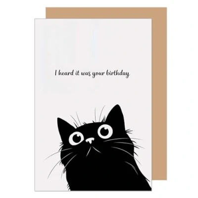 Imagen de Edition Seidel G3634 SW024 Tarjeta de Felicitación Cumpleaños con Sobre, Diseño Texto en Alemán
