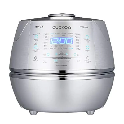 Imagen de CUCKOO CRP CHSS1009FN Arrocera a presión de vapor Rice Cooker 1,8 l 10 tazas IH tecnología calefacción por inducción programable arroz GABA DSP válvula seguridad