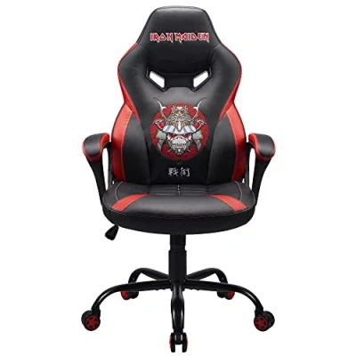 Imagen de Subsonic Iron Maiden Silla Gaming Asiento Gamer para Escritorio Sillon de Oficina Tall S/M