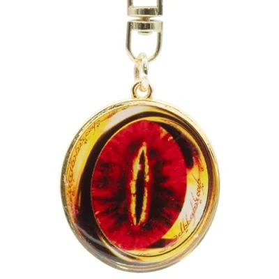Imagen de ABYSTYLE Señor de los anillos Llavero Gollum, oro, 16,5 x 8,1 cm, 16.5 8.1 Único