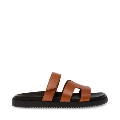 Imagen de Steve Madden Missile Sandalias planas, Mujer, Talla: 41, Cog action leather Zapatos
