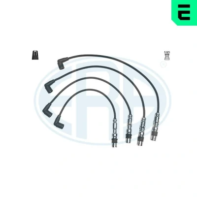 Imagen de ERA 883001 Juego de Cables Encendido 4 SEAT: Leon II Hatchback, Ibiza 4, Altea XL, SKODA: Yeti, Rapid Fabia 2, AUDI: A3 Hatchback