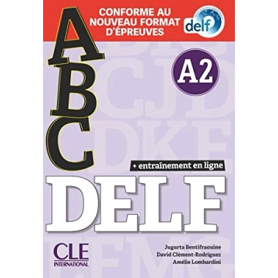 Imagen de Abc Delf Niveau A2 Livre + Cd Entrainenment En Ligne Conforme
