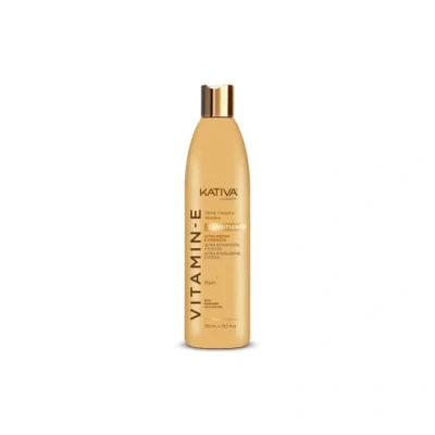 Imagen de Kativa Luxury Acondicionador Vitamina E Biotina Bambú Repara y protege el cabello Fórmula Vegana Empaque reciclado Para uso diario cont. 550 ml
