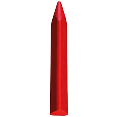 Imagen de Jovi ceras triangulares Triwax, caja 12 color rojo (97302)