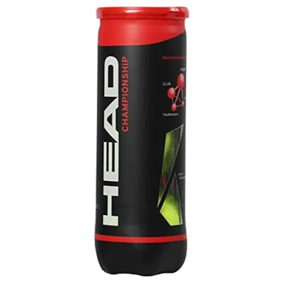Imagen de HEAD 3x3b Championship Novak, Pelota De Tenis Unisex Adulto, Amarillo, Talla Única