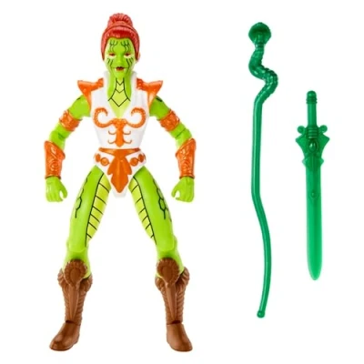 Imagen de Masters del Universo MOTU Origins Snake Teela Figura de acción con accesorios, juguete +6 años (Mattel HKM73)