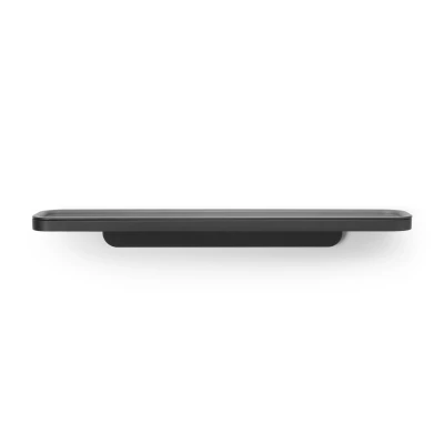 Imagen de Brabantia Mindset Estante para el Baño Organizador de Pared la Ducha Soporta hasta 2 kg Resistente a Corrosión Material Fijación Incluido Infinite Gris 42 x 8,6 cm