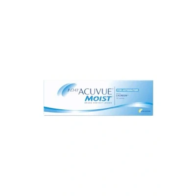 Imagen de Acuvue 1 DAY MOIST for ASTIGMATISM Reemplazo Diario protección UV 30 lentes