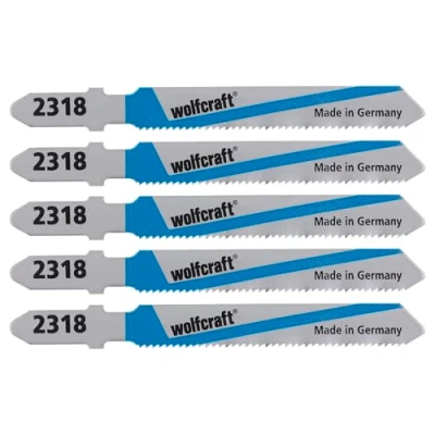 Imagen de wolfcraft Hoja de sierra calar HSS, vástago en T I 2654000
