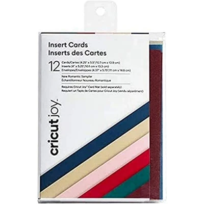 Imagen de Cricut Insert Cards, New Romantic Sampler, Papel, for Joy
