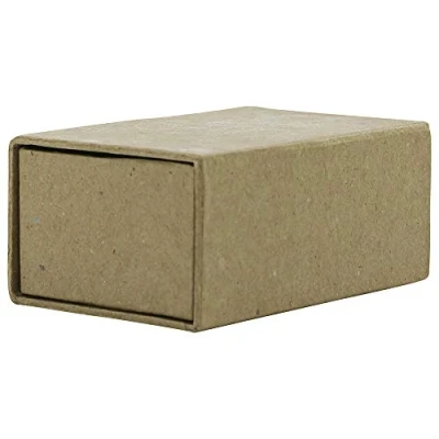 Imagen de décopatch Decopatch Caja de 6 x 9 4 cm, papel marrón, cm