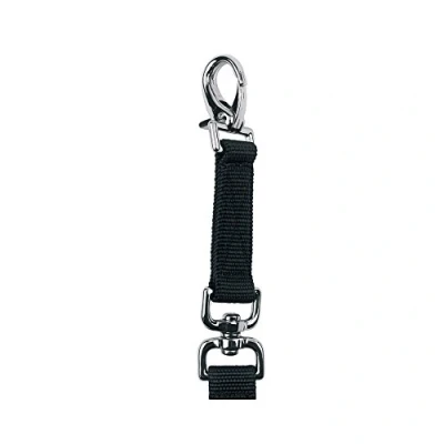 Imagen de EXCELLENT Suministros Para El Caballo Lunge Lux Black Con Gancho A Presión