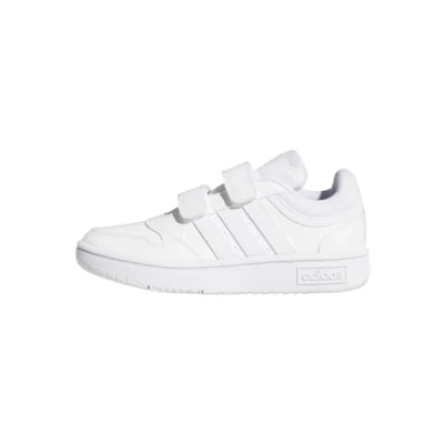 Imagen de adidas Hoops Lifestyle Basketball Hook and loop Shoes, Zapatillas Unisex niños, Cloud White / White, 33.5 EU