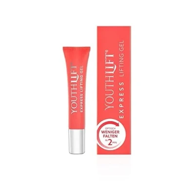 Imagen de YOUTHLIFT Express Lifting Gel antiedad para rostro Efecto inmediato contra las arrugas Cosméticos veganos sin silicona 7 ml