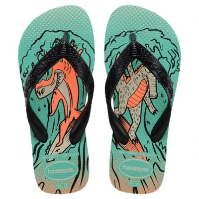 Imagen de Havaianas Kids Top Fun, Chanclas Niño, Virtual Green/Black, 29/30