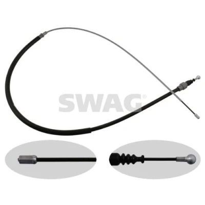 Imagen de SWAG 32 92 4412 Cable de Freno Mano Atrás derecha, izquierda 1445 SEAT: Leon II Hatchback, Altea, Toledo 3, VOLKSWAGEN: Golf 5, Jetta 3