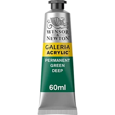 Imagen de Winsor &amp; Newton Galeria Acrílico, Permanentgrün Dunkel, 60ml Acrylfarbe