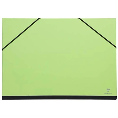 Imagen de Clairefontaine 144604C Caja de dibujo con goma elástica (26 x 33 cm), color verde
